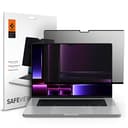 Spigen SafeView Magnetischer Blickschutzfilter für MacBook Pro 16 Zoll (M4 Pro / M4 Pro Max / M3 Serie / M2 Serie / M1 Serie), Sichtschutzfilter, Privacy Schutz, Anti-Fingerabdruck - 1