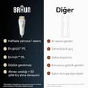 Braun IPL Silk-Expert Pro 5 PL5242 Haarentfernung für Zuhause, Weiß/Gold, Alternative zur Laser-Haarentfernung, mit Etui, Venus-Rasiersystem, 3 Köpfe, Geschenk für Frauen - 7