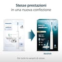 Philips Sonicare DiamondClean 9000 spazzolino elettrico, confezione doppia, spazzolino sonico con app, sensore di pressione, 4 modalità di pulizia, bicchiere di ricarica, nero e oro rosa, HX9914/61 - 6