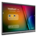 ViewSonic IFP7551 - Tablero inteligente interactivo 4K ViewBoard de 75 pulgadas con software educativo integrado, Android 14, Google EDLA, táctil de 50 puntos, micrófono integrado, HDMI, VGA, hub USB - 2