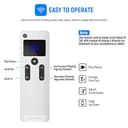 NEEWER X12 Teleprompter aus Aluminium mit RT 110 Fernbedienung und App Steuerung, kompatibel mit iPad, iOS/Android Tablet, Smartphone, DSLR Kamera, Ganzmetallkonstruktion (kein Kunststoff) Tasche - 2