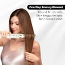 GLAMUP® Aircurler™ 6 in 1 Hot Air Styler, Upgraded Long Barrel, Round Brush, Powerful High Speed Dryer, Tight Grip, Curling Volumizing Gift Set with Travel Bag - 5