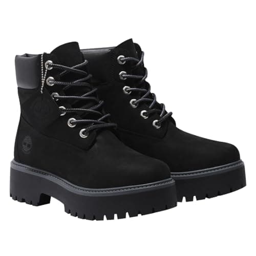 Timberland Stivali Stone Street 6 Inch Waterproof Taglia 38 Codice TB1A5RH5015 Nero Donna
