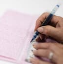 Marcador Korbond que se borra con agua, azul - 3