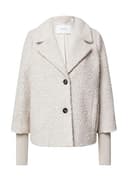 Comma Boucléjacke mit Rippbündchen und Reverskragen - 5