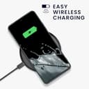 kwmobile Case for Motorola Edge 50 Ultra Case - Protective Slim TPU Phone Cover - Soft Matte Finish - Dark Slate - 5