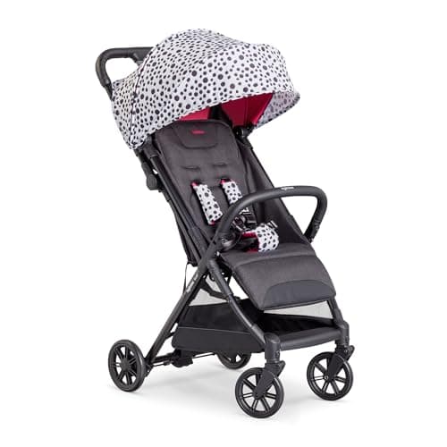 Inglesina Quid² Polka Dots White Pushchair Lightweight 22kg Compact and Lightweight Ideal for Aeroplanes
