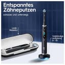 Oral-B iO Series 9 Elektrische Zahnbürste — Electric Toothbrush, Inkl. 3 Aufsteckbürsten — 7 Modi für Zahnpflege, CHIP Testsieger (11/25), Designed by Braun, Schwarz - 7