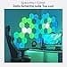Nanoleaf Shapes Hexagon Starter Kit, 9 Esagoni Luminosi LED RGBW Smart, Applique da Parete Interno Modulari, Luci Led 16M Colori WiFi, Funziona con Alexa, Sincronia Musica e Monitor, Deco e Gaming - 5