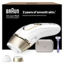 Braun Silk Expert Pro 5 Epilatore LUCE PULSATA Alternativa al laser, Ideale per Zone Sensibili, Viso, Bikini e Ascelle, 2 Accessori, Rasoio, Custodia Viaggio, Idea Regalo PL5157 Bianco e Oro - 1