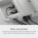 Dell 34 Plus USB-C Monitor - S3425DW, WQHD (3440x1440), 21:9 Curved, 120Hz, VA, 1ms, AMD FreeSync Premium, HDR10, Height Adjust, Built-in Speakers, 2 USB-C, 2 HDMI, 3 Year Warranty - 8