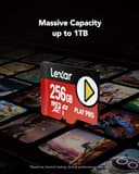 Lexar PLAY PRO Scheda MicroSDXC Express 256GB, fino a 900MB/s lettura, 600MB/s scrittura, ottimizzata per gaming, A2, 4K, ad alta velocità per console portatili, Switch, dispositivi di gioco portatili - 6