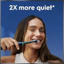 Oral-B iO10 Electric Toothbrushes For Adults, Gifts For Women / Men, 1 Handle, 1 Ultimate Clean Toothbrush Head, Charging Travel Case, 7 Modes, 2 Pin Plug, Cosmic Black, Oral B IO Toothbrush - 10