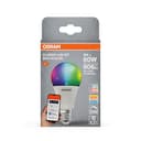 Osram SMART+ RGBW, E27 LED-Lampe mit Matter over Wifi, speziell entwickelt für ALEXA, 60W-Ersatz, warmweiß bis kaltweiß(2700-6500K), 16 Mio RGB Farben, 1er-Pack (nicht mit SMART+ App verwendbar) - 8