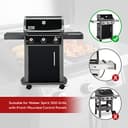 7636 Flavorizer Bars,Heat Diffuser,Heat Plate,38.8 cm for Weber Spirit 300 Series Accessories, Spare Parts for Spirit E310 S310 E320 S320 E330 S330 Gas Grills with Front-Mounted Control Panels. - 3