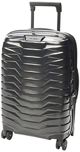 Samsonite Maleta Proxis Spinner 55/20 EXP Black Cabina, 55 Centímetros