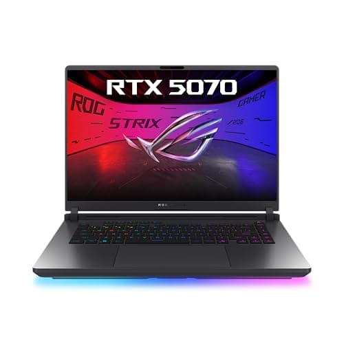 ASUS ROG Strix G16 G615LP Laptop | 16" 2,5K 240Hz/3ms 16:9 IPS Display | Intel Core Ultra 9 275HX | 32GB RAM | 1TB SSD | NVIDIA RTX 5070 | Win11 Home | QWERTZ | Eclipse Gray | 3Monate GamePass