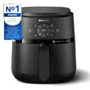 Philips Airfryer Serie 2000 - Friggitrice ad aria da 4,2L, 1500W, Tecnologia RapidAir, Touchscreen digitale, 13 modalità, 9 funzioni preimpostate, Fino al 90% di grassi in meno, Nero (NA229/00) - 2