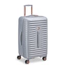 DELSEY PARIS Cruise 3.0 Hardside Expandable Luggage with Spinner Wheels, Platinum, Checked-Medium 24 Inch, Cruise 3.0 Hardside Expandable Luggage with Spinner Wheels - 4