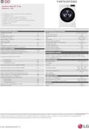 LG AI DD F4R7010TSWG Lavatrice 10 kg Classe A -10%, 1400 Giri, Carica Frontale con Oblò in Vetro Temperato, Funzione TurboWash 360, Vapore su 7 Programmi, Wi-Fi, Libera installazione, Serie R7, Bianca - 23