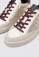 Geox Donna D BLOMIEE Sneaker, Beige, 38 EU, Beige., 38 EU - 5