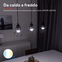 Trust WiFi E27 Lampadina Smart Dimmerabile, Compatibile con Alexa e Google Nest, Lampadina LED E27, Hub non Necessario, 2.4GHz Lampada WiFi, Luce LED Bianca, Luce Fredda e Calda - 2 Pezzi - 2