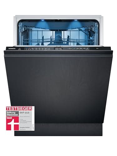 Siemens SN65ZX07CE iQ500 Fully Integrated Dishwasher 60 cm, Made in Germany, Cutlery Drawer, glassZone, Efficient Drying thanks to Zeolite, Extremely Quiet Rinsing, aquaStop, Home Connect