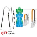 Pelle PU Borsa Tracolla In Pelle PU Cinghia Da Tasca Tracolla Per Cambiare Tracolla Per Borse Donna Ampio Colorato PP-LT-0004-014 Leder Schulterriemen Taschenriemen Umhän - 3