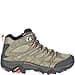 Merrell Moab 3 Mid GTX, Scarpe da Arrampicata Alta Donna, Olive, 38.5 EU - 2