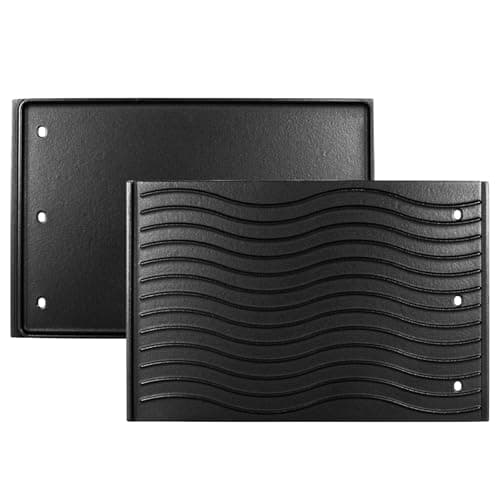 56040 56041 - Parrilla reversible para Napoleon Prestige 500, Prestige Pro 500 y LEX 485 605 730, piezas de repuesto para accesorios de parrilla Napoleon, placa de hierro fundido antiadherente