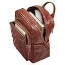 STILORD "Dolores Zaino Donna Pelle Piccolo 13 Pollici – Zainetto Elegante Vera Pelle Vintage Daypack Zaino Antifurto Cuoio Autentico per Viaggio e Quotidiano Colore:maraska - marrone - 6