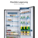 CHIQ Kühlschrank mit Gefrierfach No Frost | 356 L | 200 cm H, 60 cm B, 63 cm T| Smart Kontrol, Eco Mode, Leise 35 dB | 4-Sterne-Gefrieren, Schnellkühlung, LED-Touch-Display | FBM351NEI42 - 13