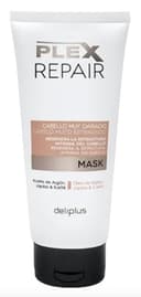 Pack 3 - Champú 400 - Mascarilla 200 - Serum 100 Plex Repair con argán y jojoba. Deliplus (Paquete 3 Unidades) - 3