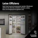 Haier Side-by-Side Kühl Gefrierkombination, freistehend I Kühlschrank Side by Side 177,5 x 90,8 x 65,9cm I Side by Side Kühlschrank, No Frost 528 L I Touch-Display, LED I SBS 90 SERIE 5 HSR5918DNMP - 6