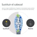 Philips Sonicare C3 Premium Plaque Defence, cabezales de cepillo dental de repuesto originales, negro, paquete de 2, HX9042/88 - 8