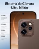 OPPO Reno15 Pro 5G Smartphone Android, 12+512GB, Pantalla AMOLED 6.32" 120Hz, Cámara Ultra Clara 200MP, Video 4K HDR, Batería 6200mAh, MediaTek Dimensity 8450, con Cargador 80W SUPERVOOC, Dusk Black - 3