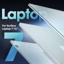 ProCase Protective Case for 15 Inch Microsoft Surface Laptop 7 2024 Release, Hard Shell Transparent Cover with Durable and Lightweight Design -Crystal - 4