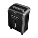 Fellowes 16 Sheet Paper Shredder for Office Use - 100% Jam Proof Cross Cut Shredder - 79Ci Shreds for 20 Minutes - Powershred Office Shredder with Large 23 Litre Pull-Out Bin - DIN Level P4 - Black - 1