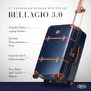 Bric's Bellagio Trolley 70,5 cm Blue/Tan - 2