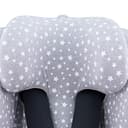 JYOKO Kids Funda de Algodón para Silla de Coche Compatible con Recaro Salia 125 Y Joie I-SPIN Grow (White Star) - 6
