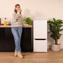 Cecotec Frigorífico Combi No Frost Bolero CoolMarket Combi 117 DF White E. Frigorífico combi blanco, 117L, Defrost, clase E y modo Fast Freezing - 4