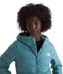 The North Face NF0A88TA1OM1 W Aconcagua Parka Sweatshirt Mujer Algae Blue Tamaño XS - 3