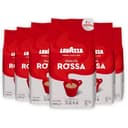 Lavazza Qualità Rossa Whole Coffee Beans 6 x 1kg – Italian Blend Coffee Beans Bulk Pack - 1