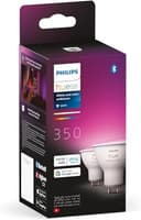 Philips Hue White and Colour Ambiance Smart Light 2 Pack [GU10 Spot] with Bluetooth. Works with Alexa, Google Assistant and Apple Homekit - 1