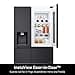 LG GSXE91EVAD Frigorifero Americano Side by Side InstaView Door-in-Door, Classe D, 628 L, Wi-Fi, Frigorifero con Dispenser Acqua UVnano Senza Allaccio, Tecnologia Door and Linear Cooling, Acciaio Nero - 5