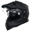ILM Dual Sport Adventure Motocross Motorradhelm mit Pinlock kompatiblem Sonnenvisier ATV Dirt Bike Off Road Casco ECE Modell-WS902,Carbon, 2XL - 1