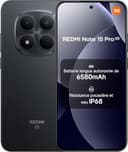 XIAOMI Redmi Note 15 Pro 5G NFC Smartphone, 12+512GB, Schwarz, IP68, AMOLED Display, Android 15, 200MP Kamera, 120Hz, 6580mAh Akku, 45W Schnellladung, ohne Ladegerät - 1