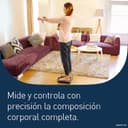 OMRON BF511 báscula de baño con 8 sensores para medir composición corporal, IMC y grasa. Ideal para adultos y niños (+6 años). Capacidad máxima de 150 kg - 4
