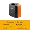 Brother P-Touch Cube Pro PT-E720BT - industrielles Beschriftunsgerät für Elektro- und Netzwerkinstallation mit kostenloser Pro Label Tool App, 24 mm Bandbreite - 4