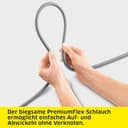 Kärcher Hochdruckreiniger K 7 Premium Power Flex, Druck: max. 180 bar, Fördermenge: 600 l/h, Flächenleistung: 60 m²/h, Gewicht: 17,9 kg, Flex-Hochdruckschlauch, Dreckfräser, Strahlrohr - 10